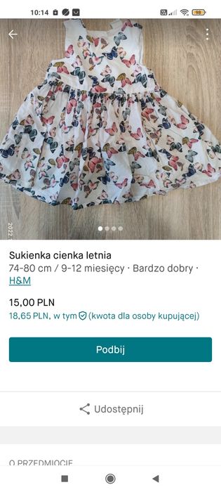 Ubranka 62-86 dla dziewczynki