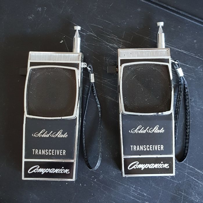 Walkie-Talkies Vintage Solid State Transceiver Companion