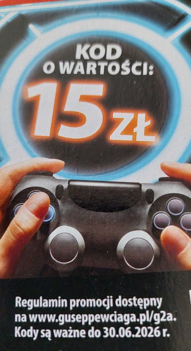 Kod na 15 zł do aplikacji G2A.COM