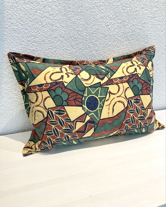 poszewka ozdobna bawełniana lofty kubizm vintage 40x60