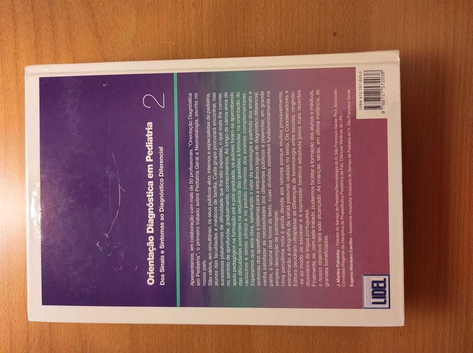 Livro Orientação Diagnóstica em Pediatria Volume 2