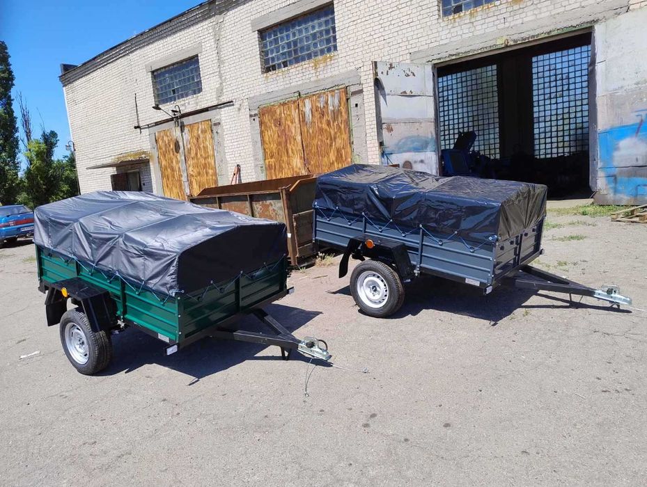 Прицеп Причіп до легкового авто 2000/1300/450 посилений із заводу.