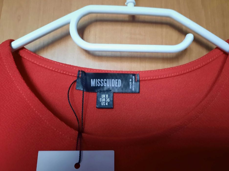 Sukienka Czerwona Missguided roz. S