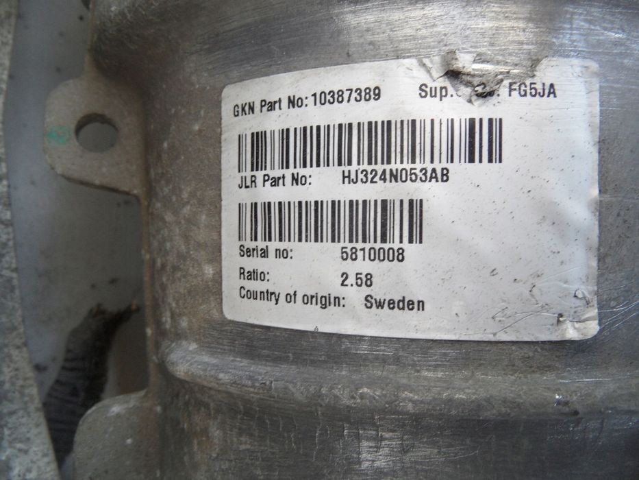 MOST TYŁ TYLNY DYFER HALDEX RANGE ROVER DISCOVERY IV SPORT JAGUAR E PACE