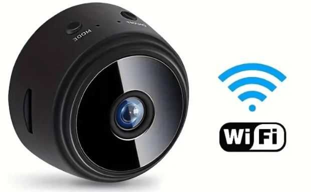 Mini Câmara Wi-Fi 1080p c/ Gravador HomeSafety