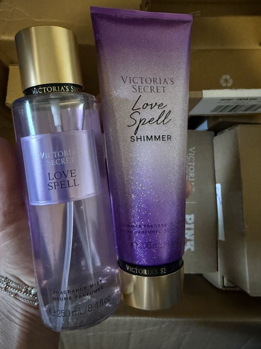 Оригінал лосьйон міст спрей мист Вікторія Сікрет VS Victoria's secret ваніль bare vanilla шимер