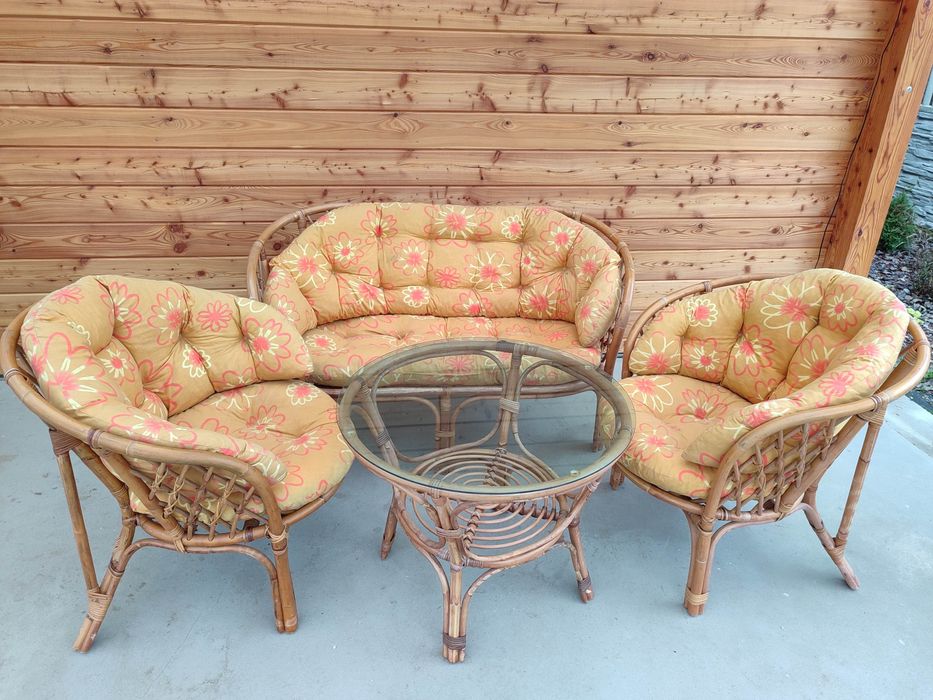 Meble ogrodowe rattanowe