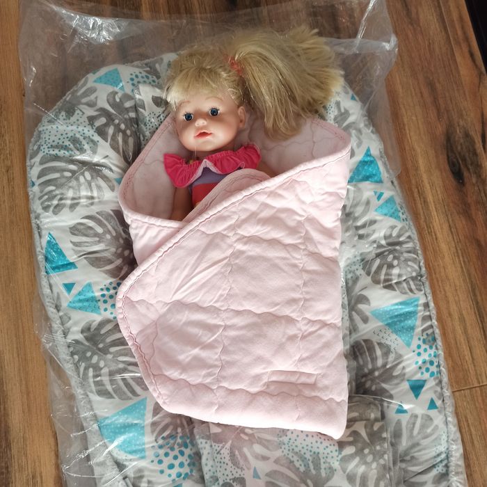 Sprzedam kokon niemowlęcy - zestaw