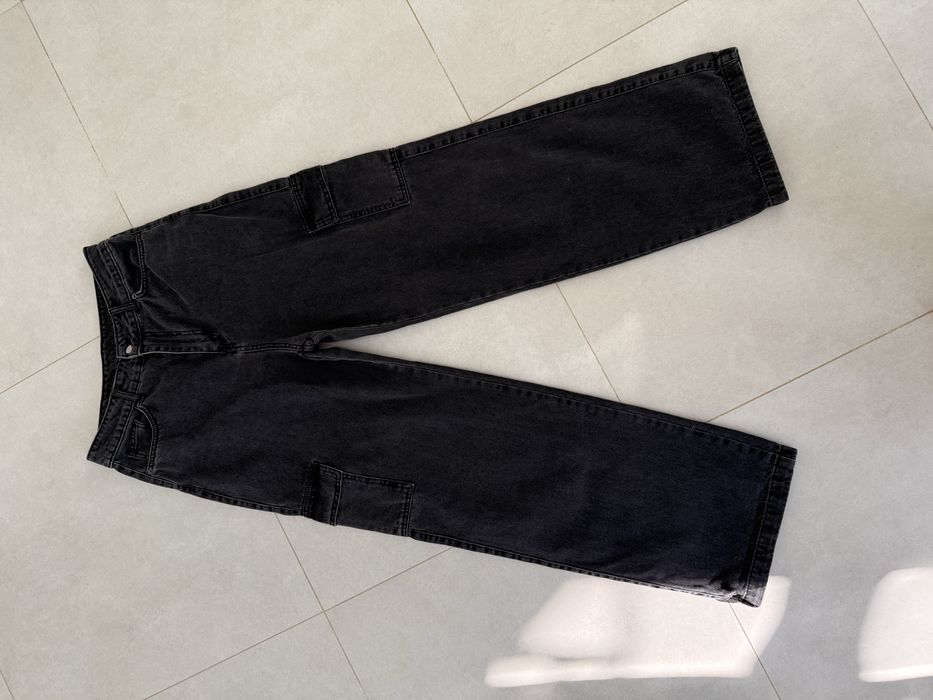 Стильні чорні (графіт) джинси