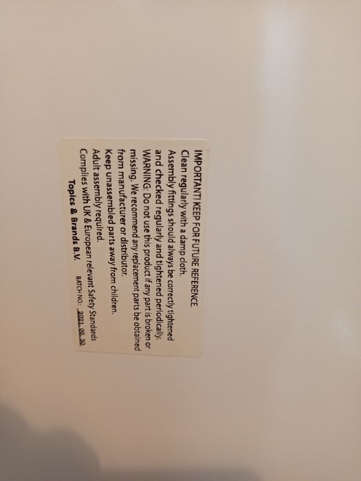 Stolik kawowy biały