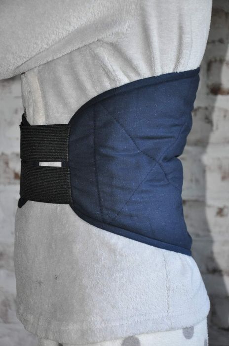 Пояс из собачьей шерсти (100% вычесаная шерсть черного терьера)