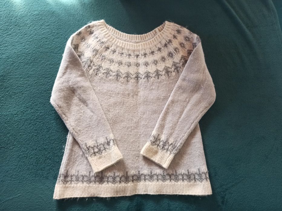 Sweter damski ciepły r. M/L