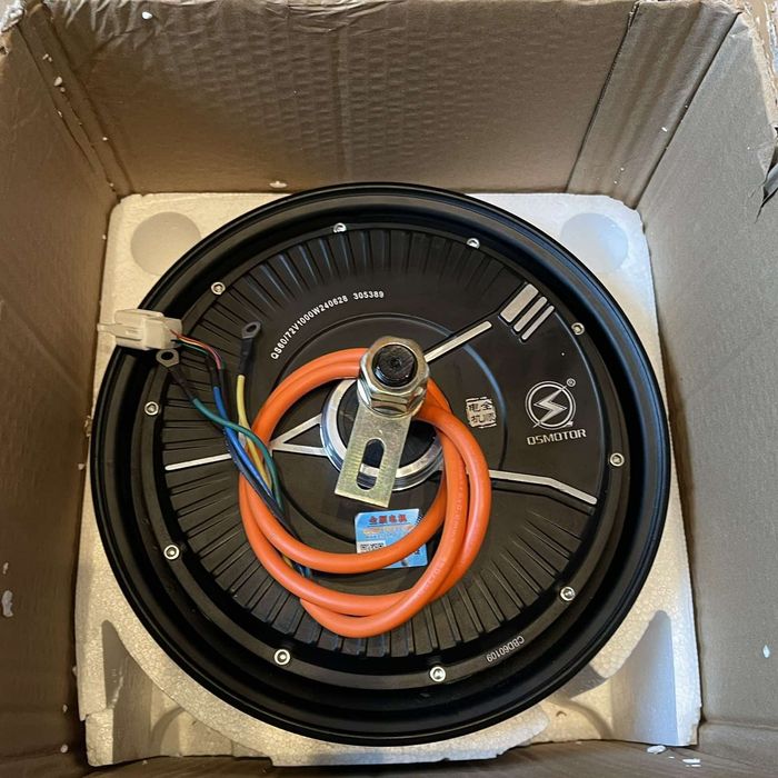 Моторколесо QS motor 48/72V 1000W 10" електроскутер