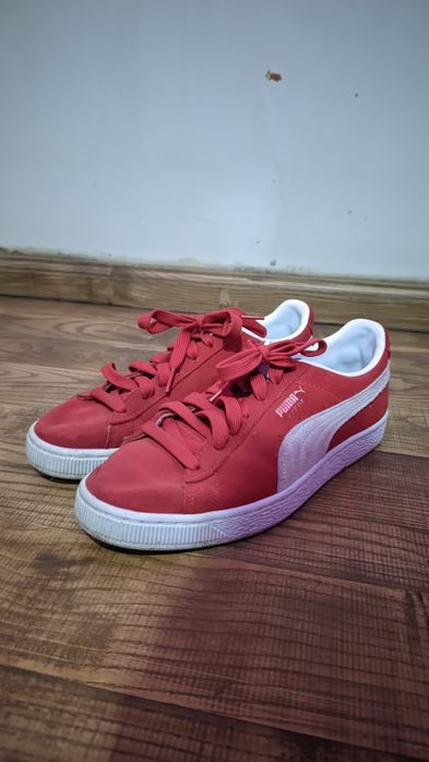 Червоні замшеві снікерси Puma Suede Classic Sneakers Unisex