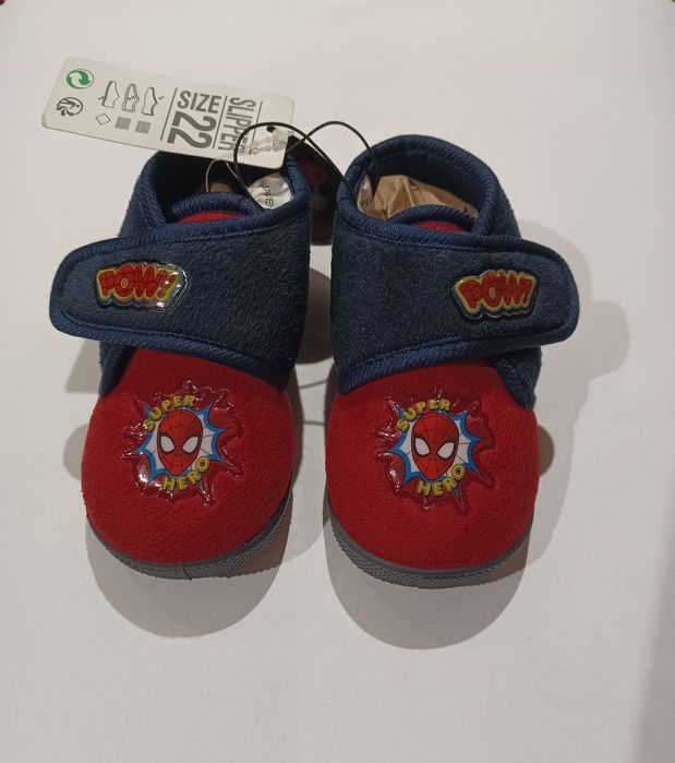 Buty Spider-Man kapcie dziecięce Marvel roz. 22