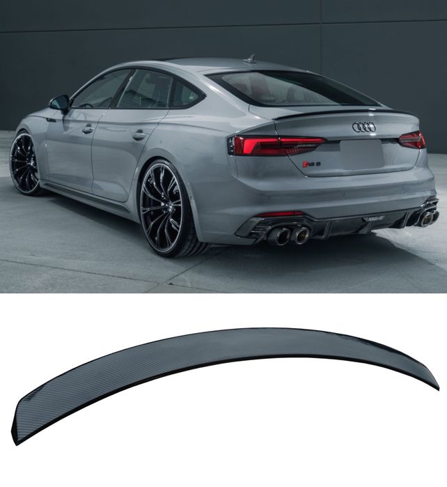 Спойлер AUDI A5 F5 B9 накладка на багажник ляду бленда антикрыло ауди а5 ф5 б9