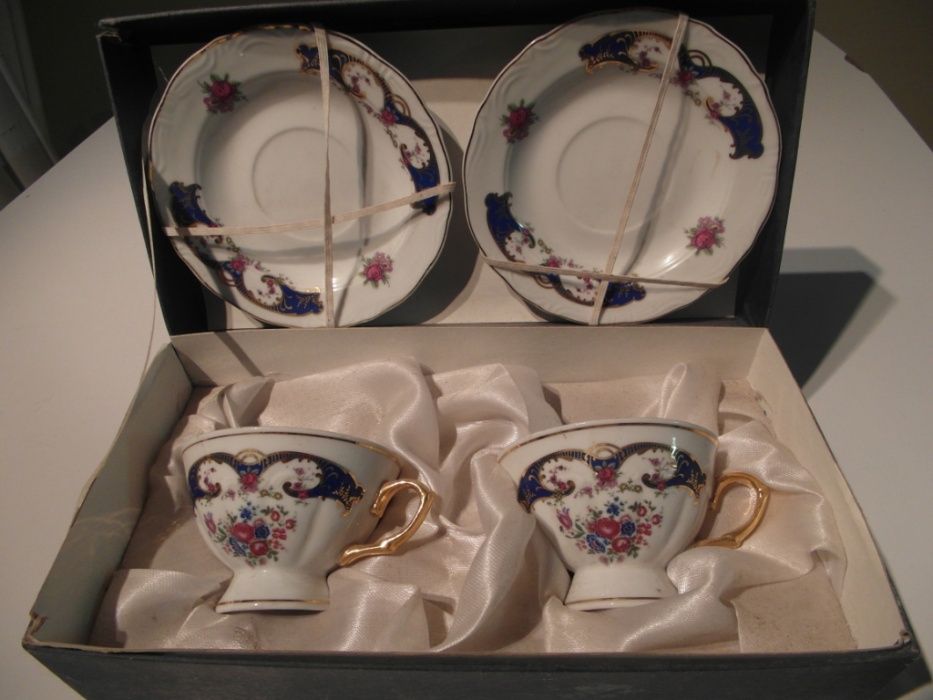 Chávenas decorativas, louça fina, bonitas para oferta