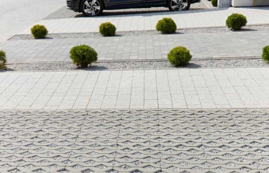 Płyta ażurowa kostka brukowa ażur zenit płytki betonowe krata grys