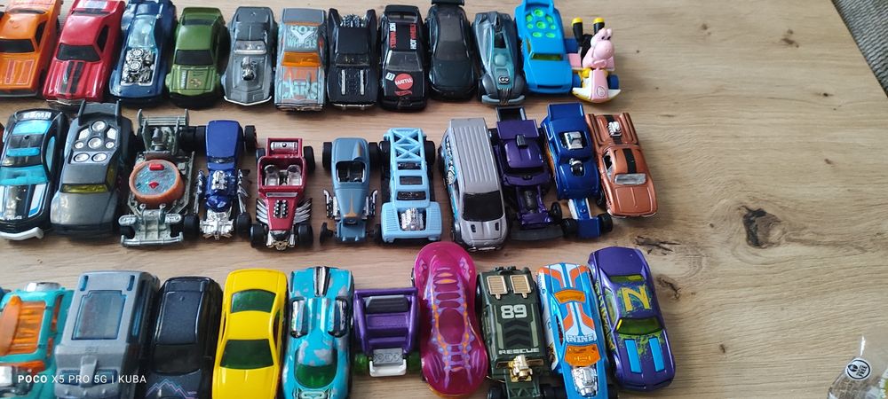 Hotwheels 58 sztuk