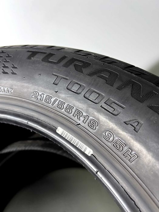 Pneus Bridgestone Turanza T005 - 215/55/18 - Como NOVOS