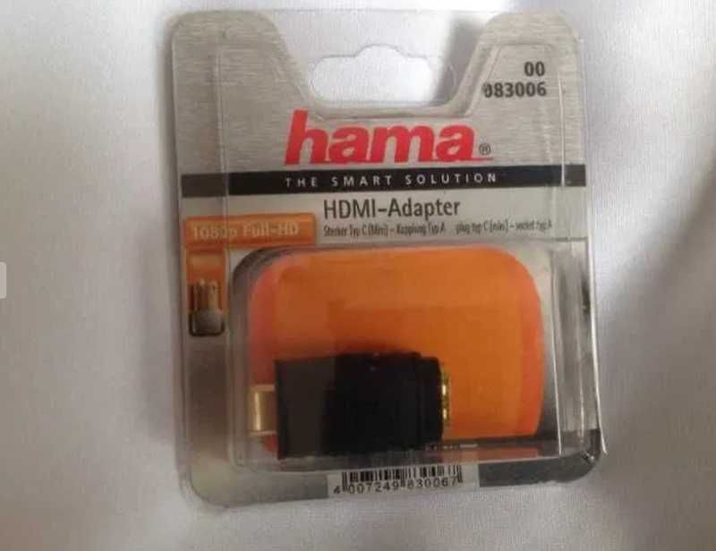 Переходник hama hdmi adapter для видеотехники
