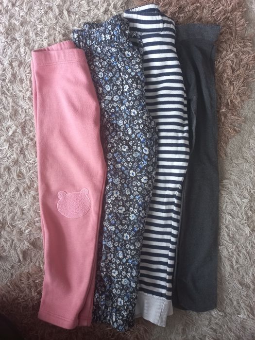 Spodnie dziewczęce 3szt roz104