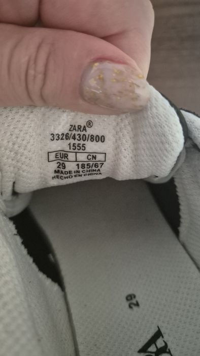 Adidasy nowe  Zara rozmiar 29