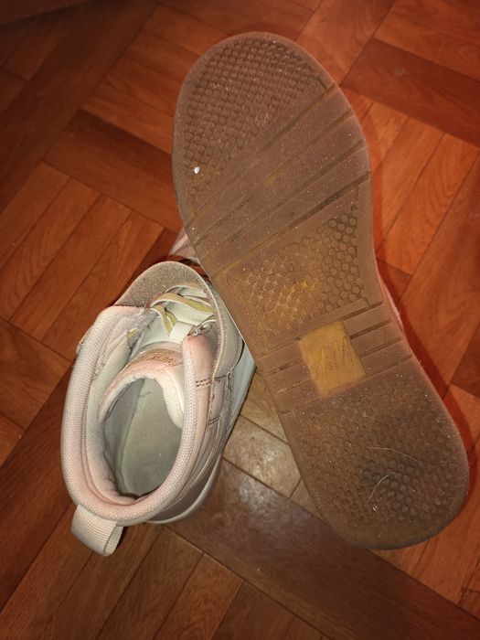 Wyższe adidasy, botki jesienne H&M rozmiar 37, wkładka 24cm