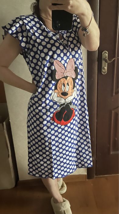 Сукня платье бавовна з міккі 48 50 52 54