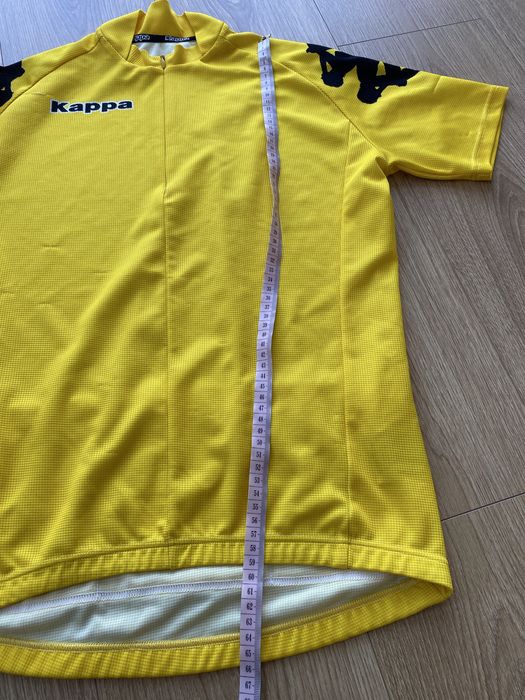 Bluzka kolarska żólta kappa S