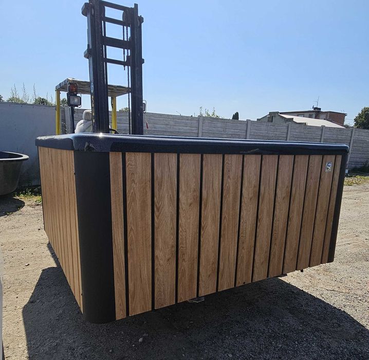 Jacuzzi ogrodowe wanna SPA Comfort 6 osób piec zintegrowany Wi-Fi OD RĘKI Polski producent