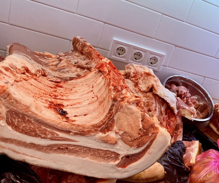 Свіже м’ясо свинини (порода Дюрок)
