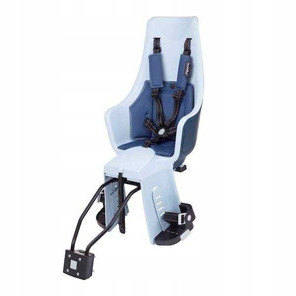 Fotelik rowerowy POZNAŃ tylny BOBIKE exclusive Maxi 1P na ramę denim
