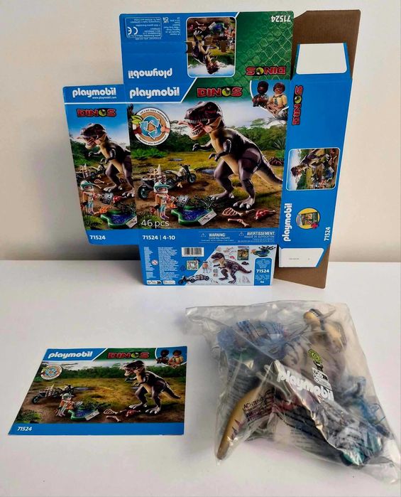 Playmobil 71524 W poszukiwaniu T-Rexa Dinozaury.