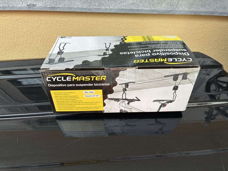 Dispositivo para Suspender Bicicleta no Teto – Novo e Selado