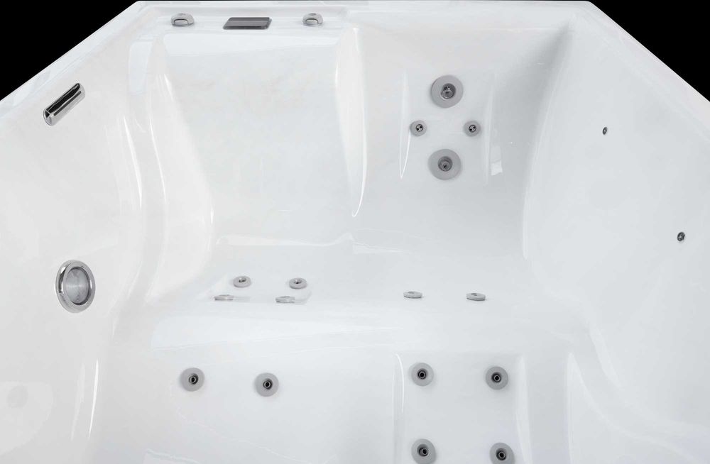 Wanna spa jacuzzi Horizon Compact, Wifi, 2 leżanki, 18 dysz hydromasażu, 220V
