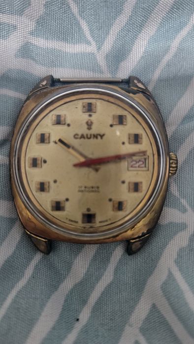 Relógio cauny prima antigo