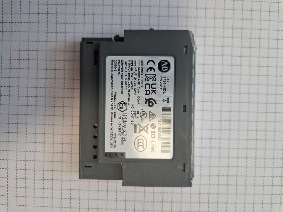 Moduł Allen Bradley 1734-4IOL