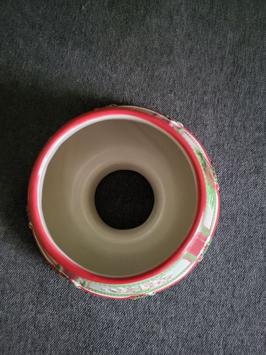 Керамический новогодний абажур