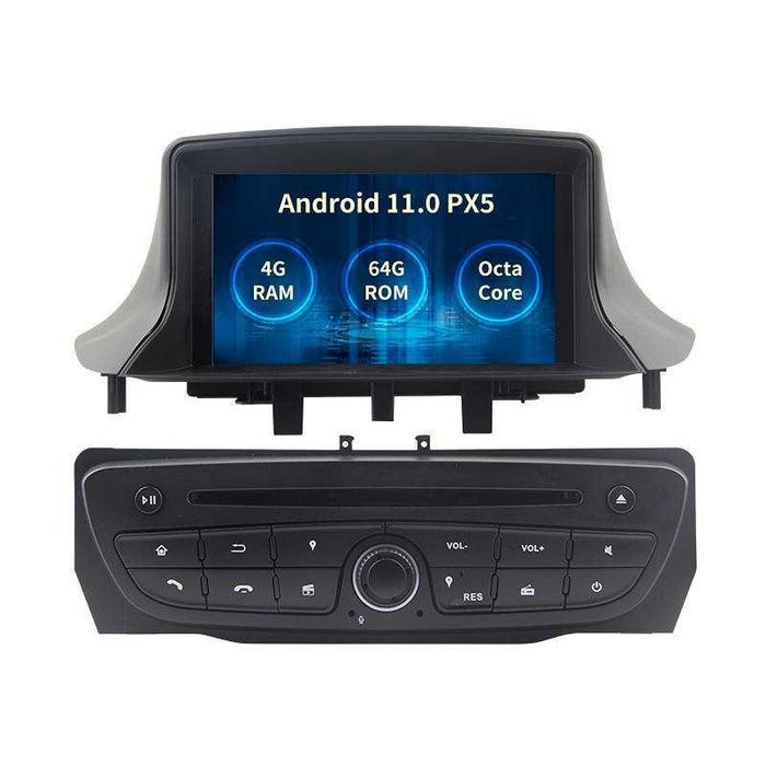 Auto-rádio 2 din android 14 Megane 3 (2007 a 2015)