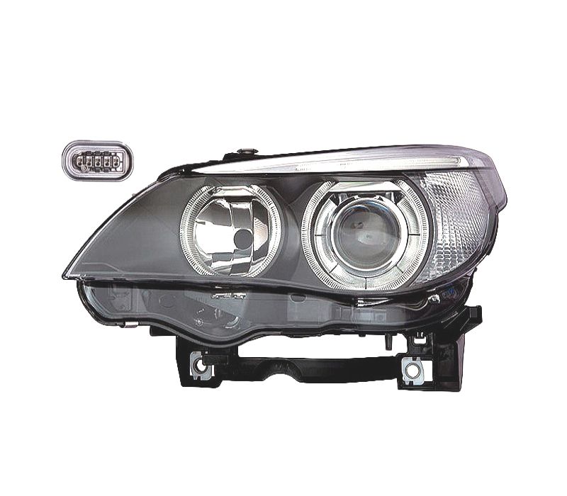FAROL ESQ BMW E60 E61 03-07 LED+H7+D2S