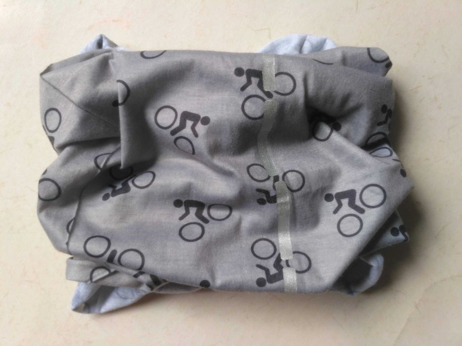 Баф hi-wis grey бандана балаклава шарф хустка пов'язка