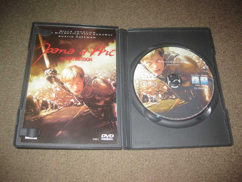 DVD "Joana D`arc" com Milla Jovovich