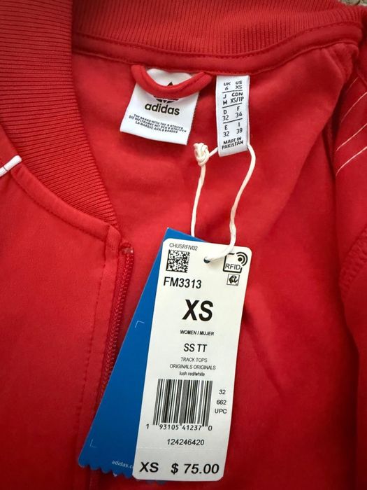 Спортивний костюм  Adidas Originals червоний (кофта + штани)