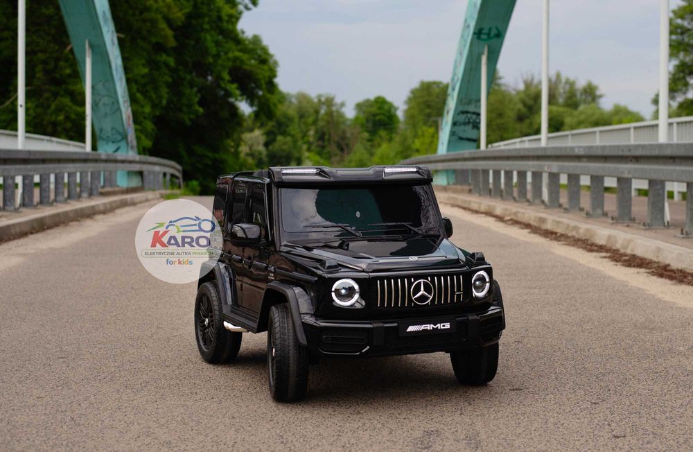 Auto na Akumulator Mercedes G63 4x4 Pilot LED 24V Pilot rodzicielski