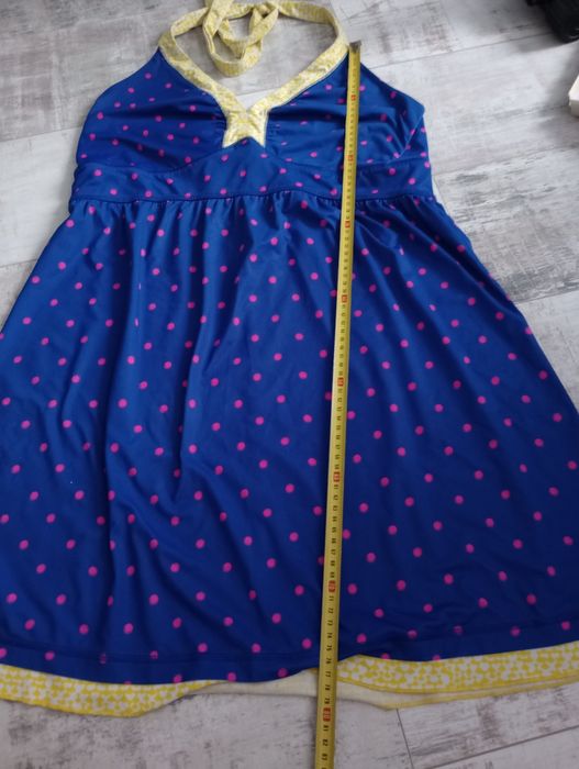 Oryginalny strój kąpielowy tankini sukienka z bikini majtki the north