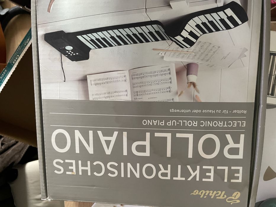 Pianinko rolowane keyboard