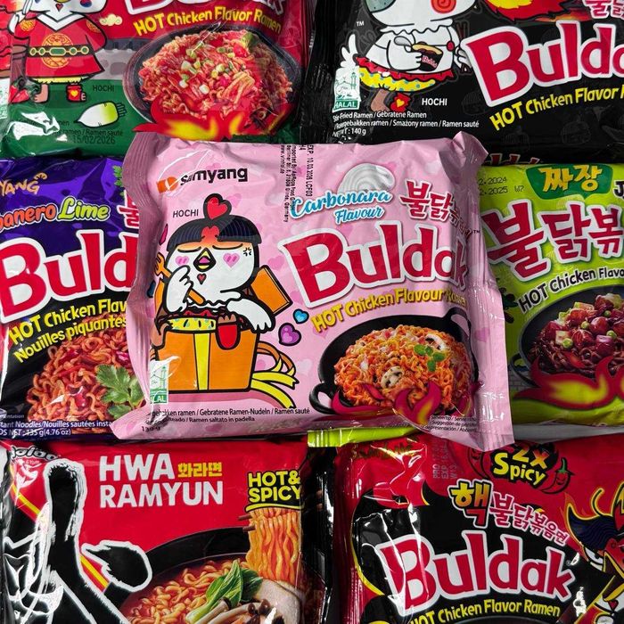 Локшина Samyang Buldak Carbonara Булдак Їжа швидкого приготування