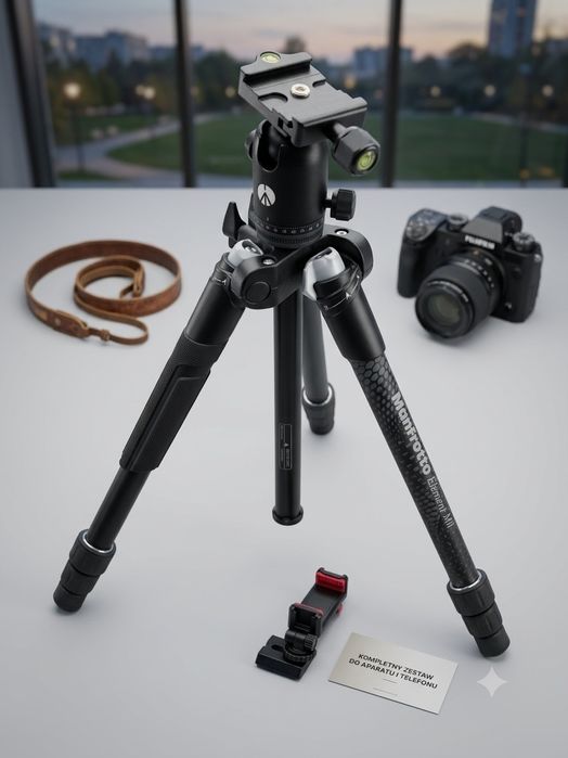 Statyw MANFROTTO Element Mii Alu Czarny