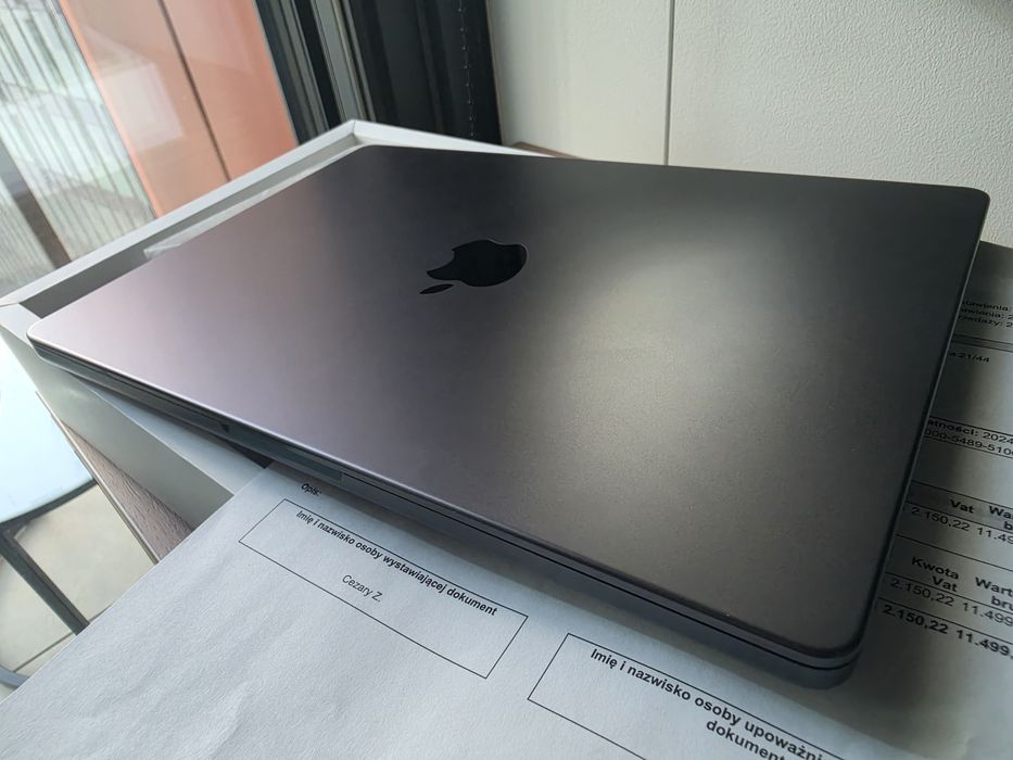 Apple MacBook Pro 14" M3 Pro 18ram 512GB SSD / Space Gray | Jak Nowy! Faktura, Box